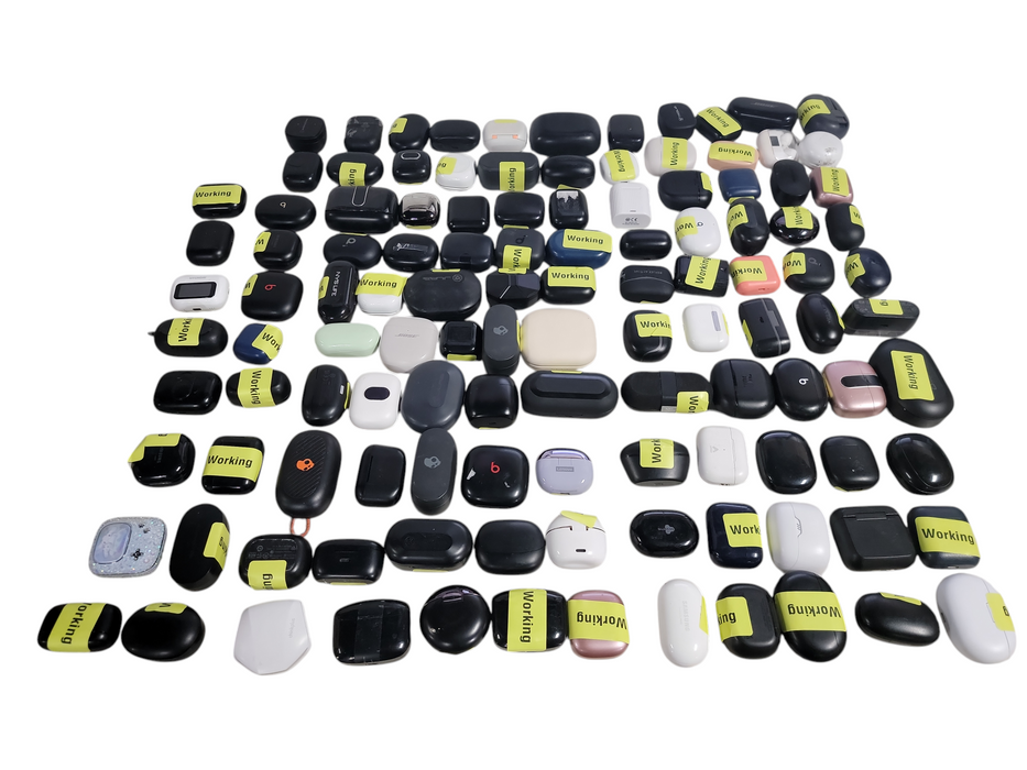 Lot of 118x Assorted Earbuds [A/B Condition] (