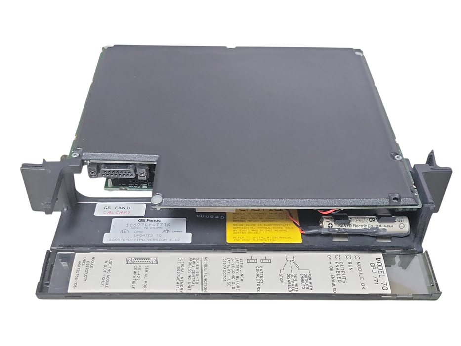 GE Fanuc model 70 CPU 771 IC697CPU771K IC697MEM719B, READ _