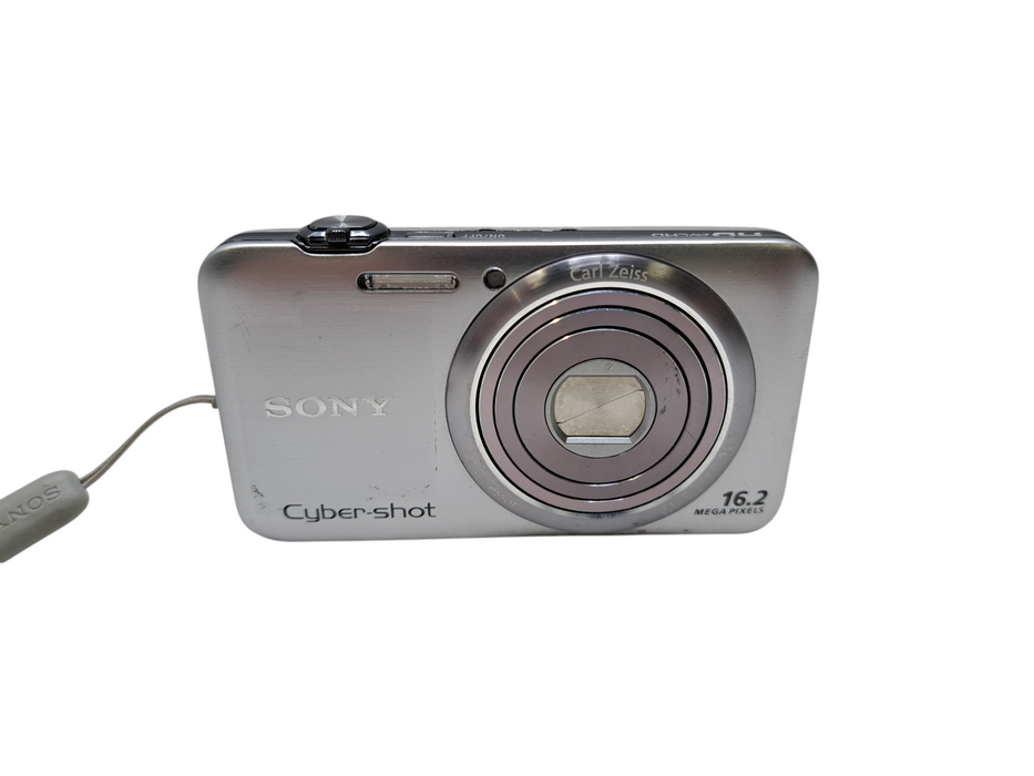 Sony Cyber-shot DSC-WX7 Silver 16.2MP Compact Digital Camera *READ* )