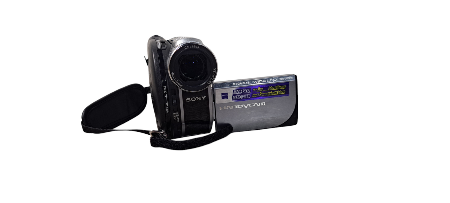 Sony Handycam DCR-DVD810 Camcorder 25x Zoom | READ