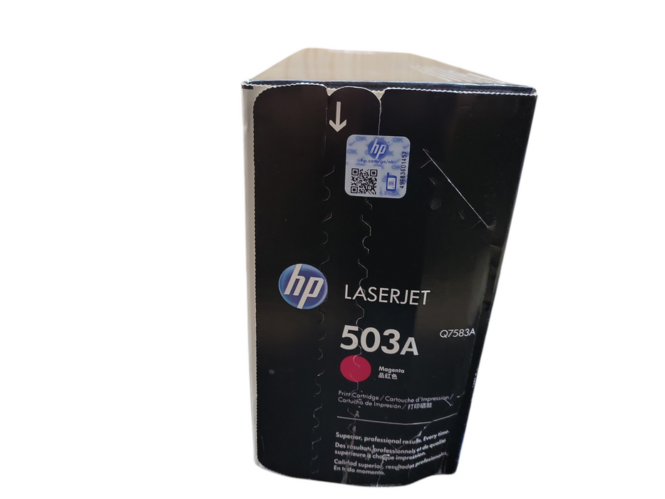 Genuine HP 503A Magenta Toner Cartridge Q7583A !