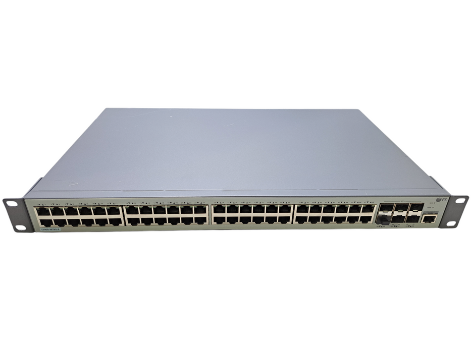 FS S3900-48T6S-R | 48-Port Gigabit L2+ Stackable Switch w/ 6x 10G SFP+