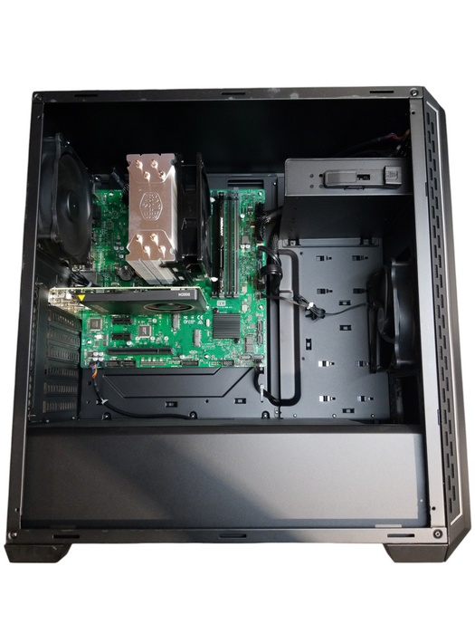 Generic PC w/ Asus Q370M-C Core i7-9700K CPU 3.60GHZ 16GB RAM 1TB HDD M2000