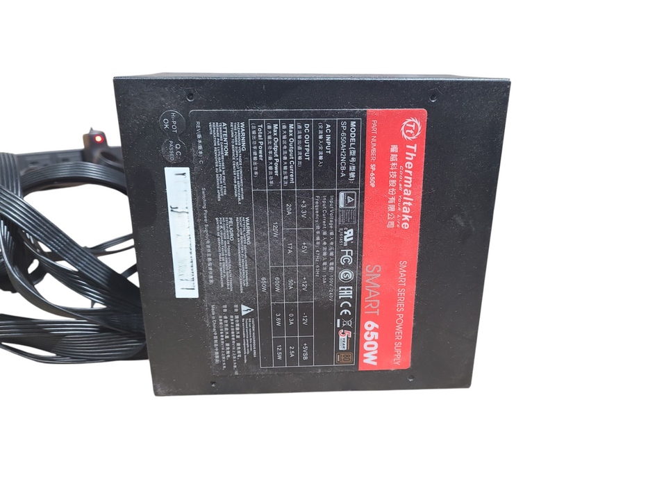 ThermalTake Smart Series 650W Bronze Power Supply SP-650P