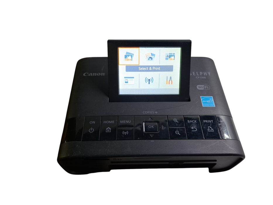 Canon SELPHY CP1300 Compact Photo Wi-Fi Printer Black )