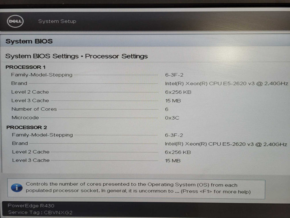 Dell PE R430 1U 8x2.5", 2x Xeon E5-2620 v3 @ 2.40GHz, 128GB DDR4 H730Mini !