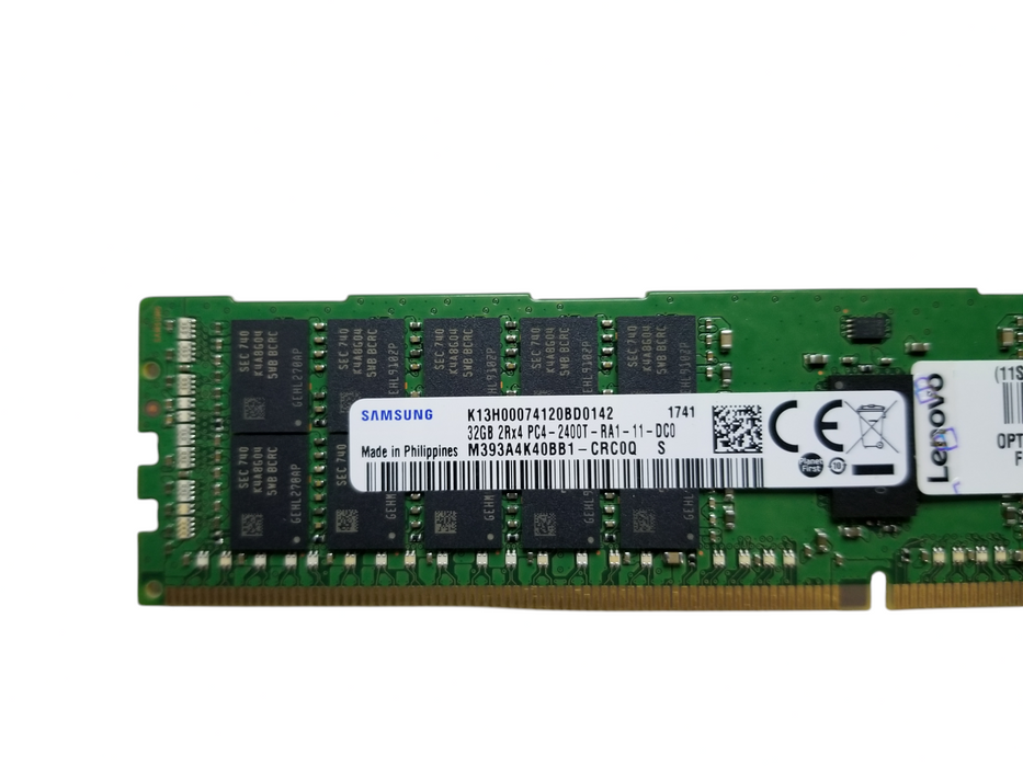 Samsung 32GB 2Rx4 PC4-2400T-RA1-11-DC0 DDR4 Server RAM