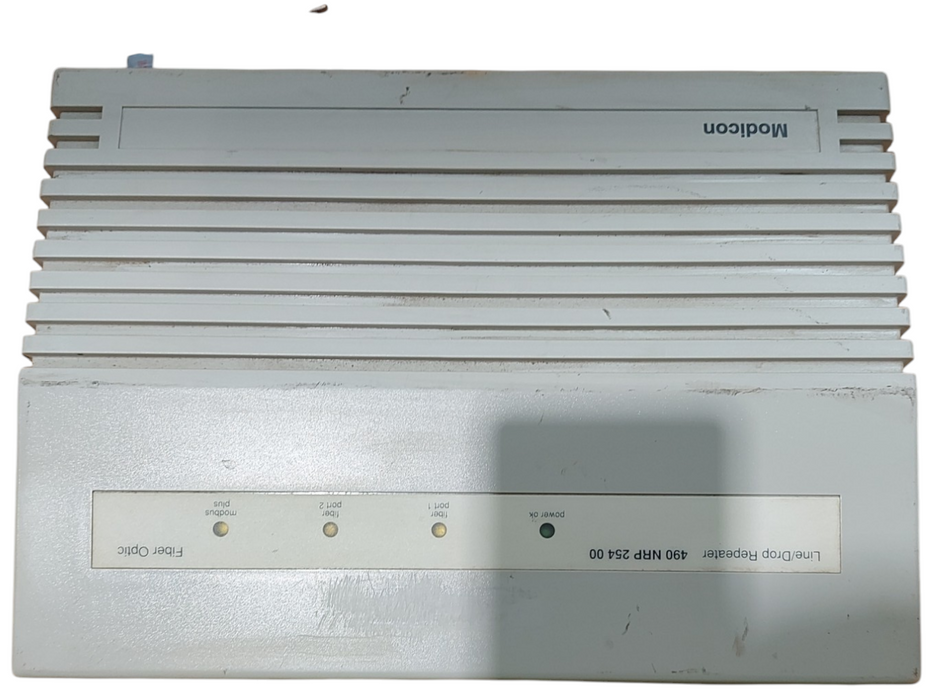 Modicon 490NRP25400 Fiber Optic Line Drop Repeater