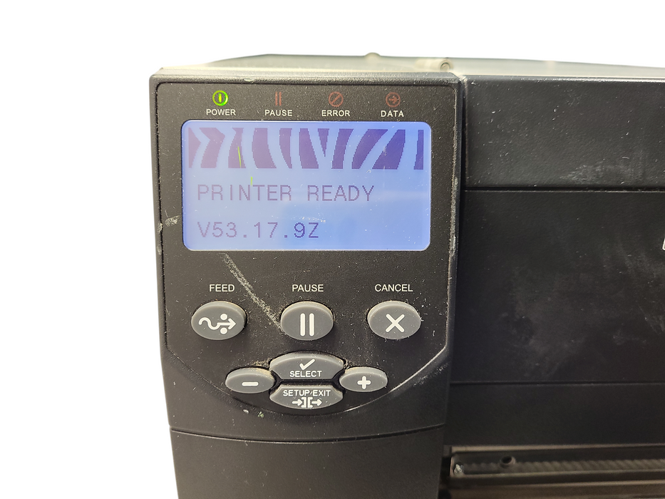 Zebra ZM400 Thermal Transfer Label Printer Ethernet ZM400-2001-5100T READ $