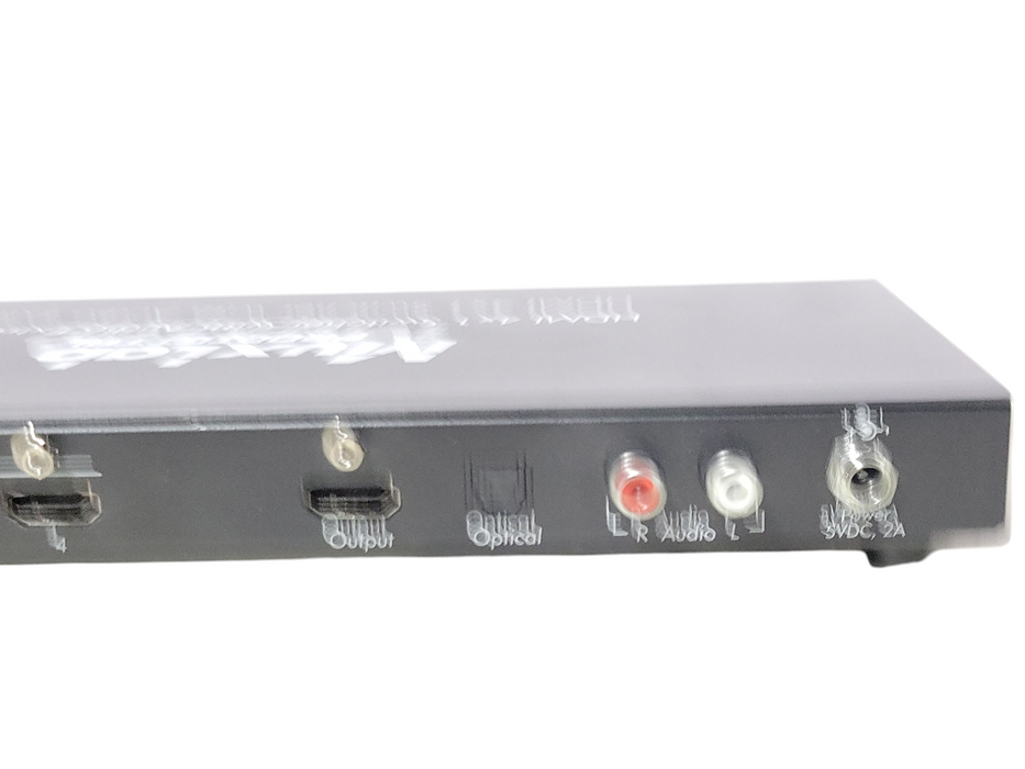 muxlab prodigital hdmi 4x1 switcher with audio extraction, READ _