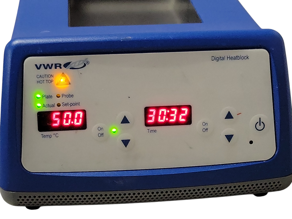 VWR Digital 1 Block heater 120V NO75838-270, missing plate _