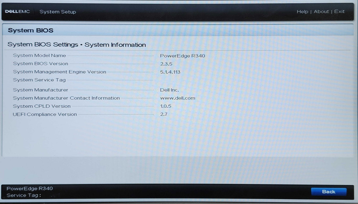 Dell PE R340 1U 4x3.5", i3-9100 3.60GHz, 32GB DDR4, PERC S140, 1x PSU
