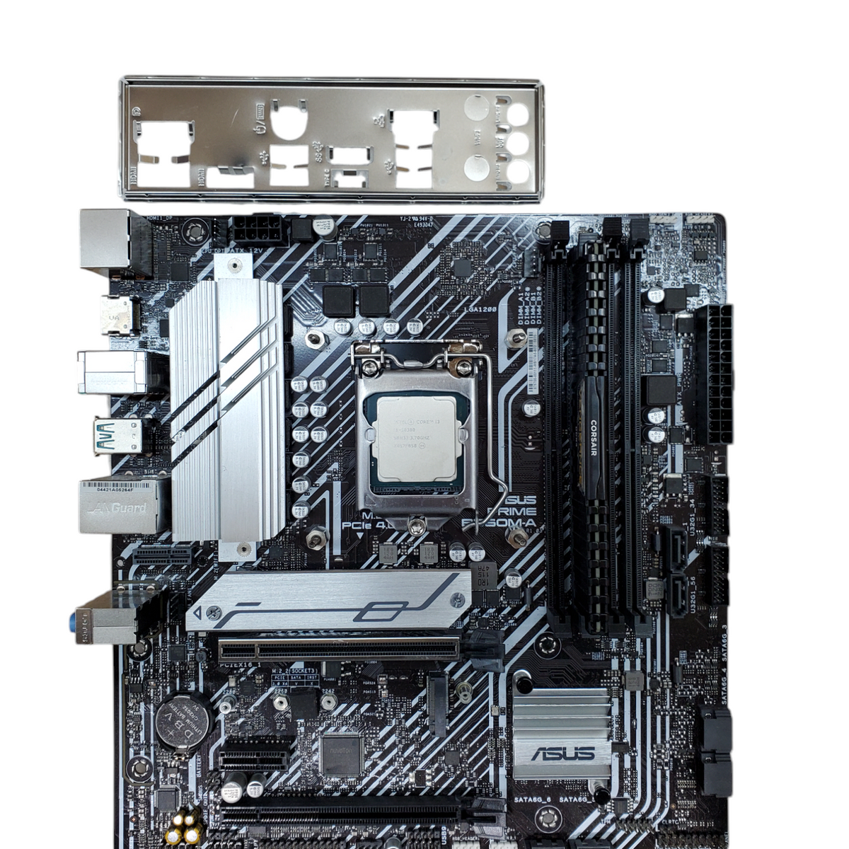 Asus Prime B560M-A Motherboard, Core i3-10300, 16GB DDR4 w/ I/O