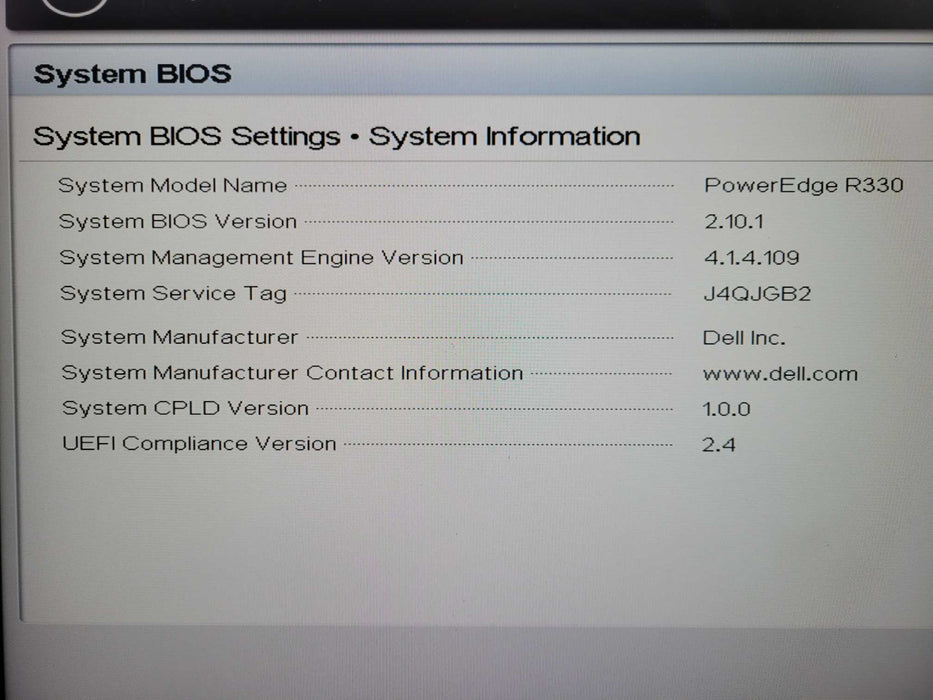 Dell PowerEdge R330 | Xeon E3-1230 v5 @3.40GHz, 24GB RAM H330 2.5" !