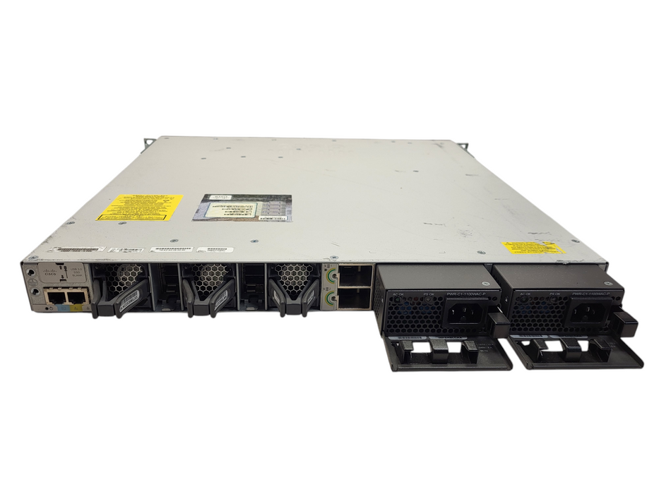 Cisco C9300-24UX-A 48-Port UPoE Network Switch w/ C9300-NM-2Q, 2x PSU Q$