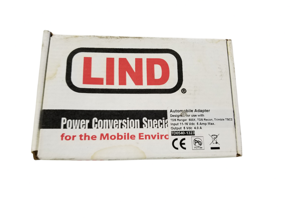 Lind Electronics TD0540-1323 Automobile/Airline Power Adapter TDSRanger500X Q
