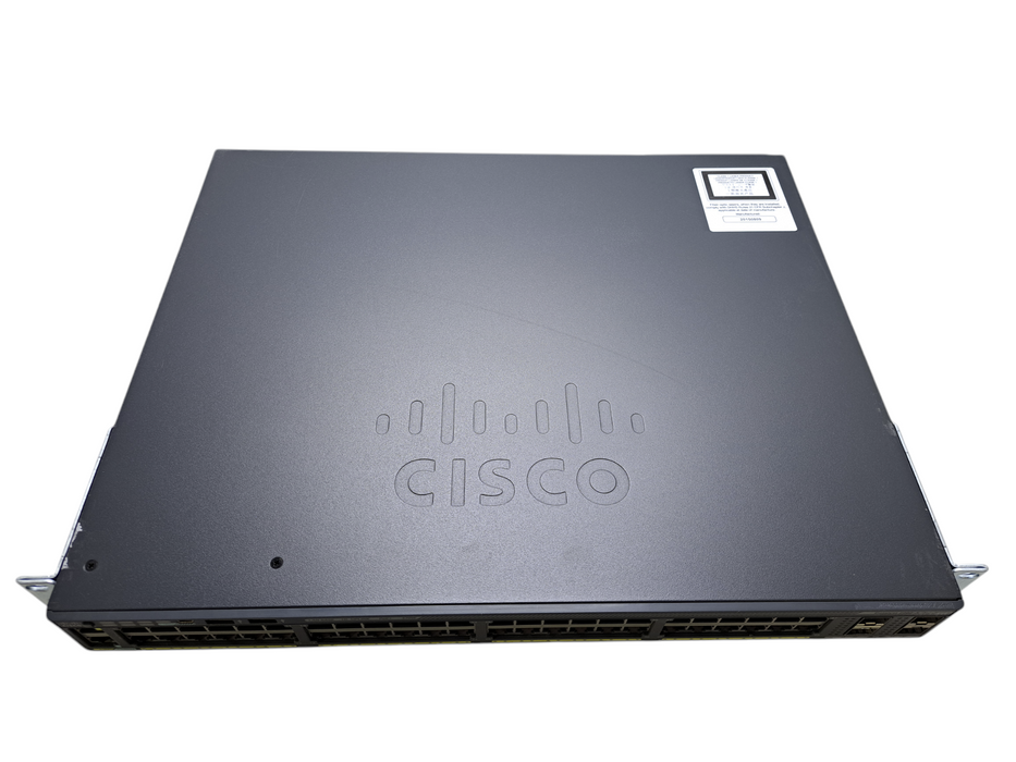 Cisco WS-C2960X-48LPS-L V02 | 48-Port Gigabit PoE+ 370W Switch w/ 4x SFP
