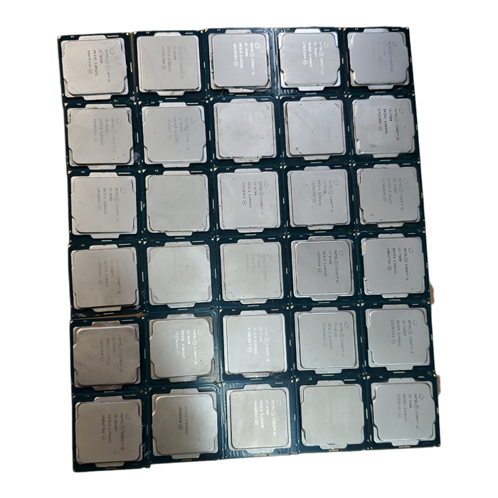 Lot of 205x 6th to 9th Gen i-series Desktop CPUs (CPU69-32)