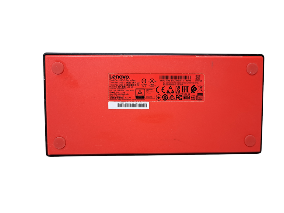 Lenovo ThinkPad USB-C Dock Gen 2 LDC-G2 40AS | TESTED Q