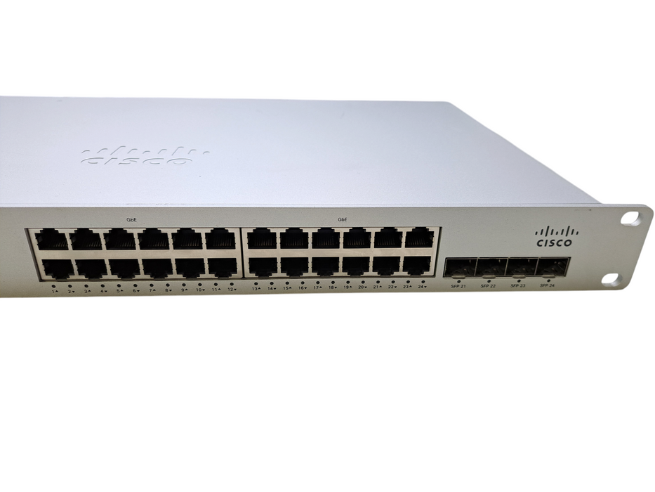 Cisco Meraki MS220-24-HW | 24-Port Gigabit Cloud Managed Switch | UNCLAIMED Q