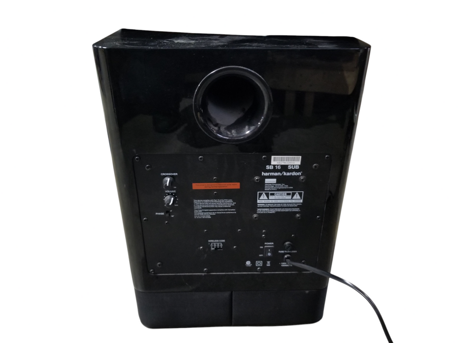 Harman/Kardon SB16 Sound Bar & Wireless Sub *Powers On - For Parts & Repair