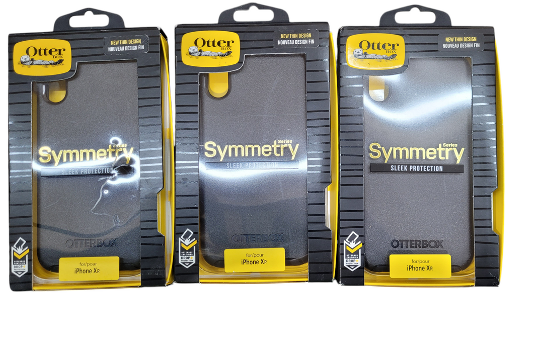 Lot 3x - OtterBox Symmetry Series Case for iPhone XR