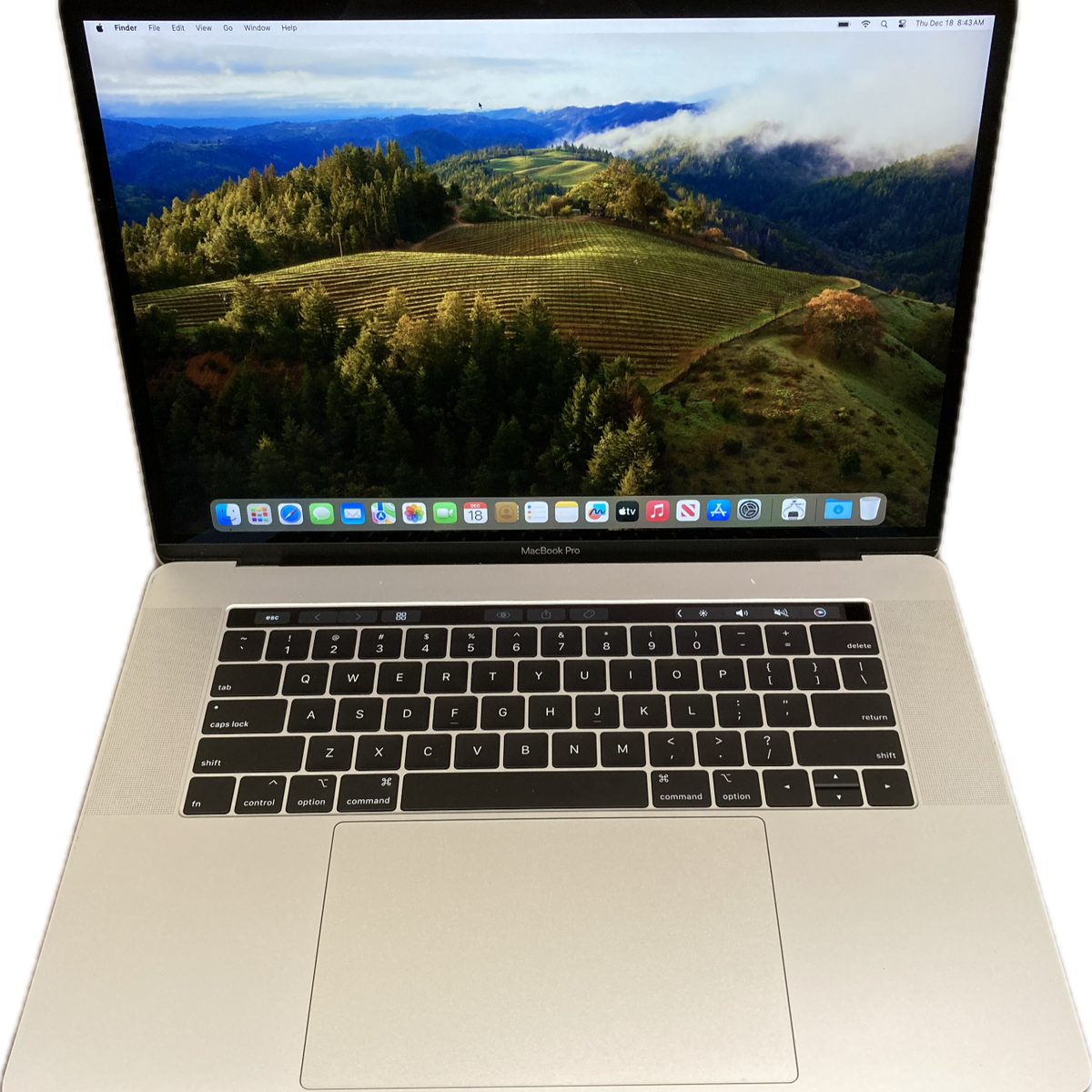 Apple MacBook Pro 15' 2018 i7-8750H 32GB RAM 256SSD Radeon Pro