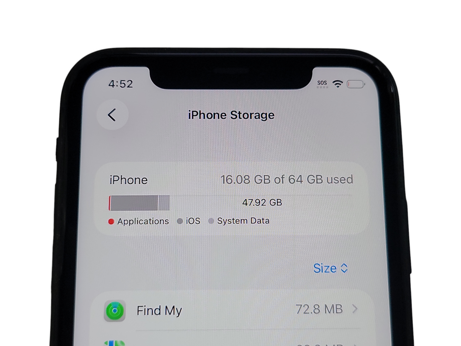 Apple iPhone 11 - 64GB - Space Gray [A2111]