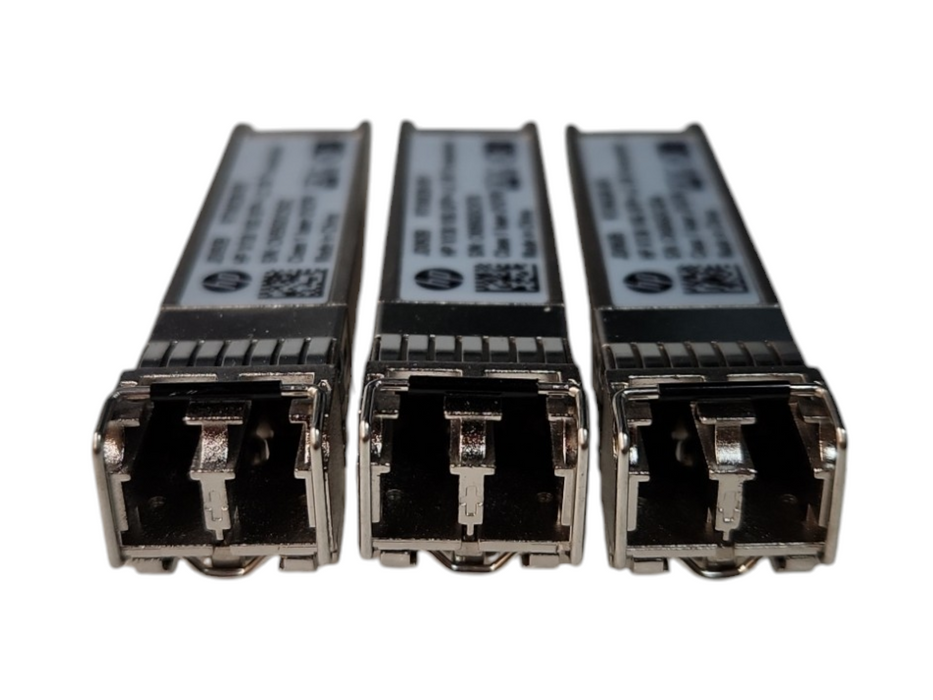 Lot of 3x JD092B HP X130 10G SFP+ LC SR TRANSCEIVER