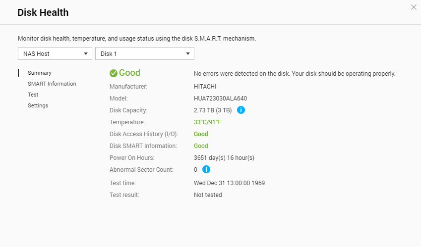 QNAP TS-453U-RP4 Bay Network Attached Storage, 4GB RAM, 12TB (4x 3TB) HDDs