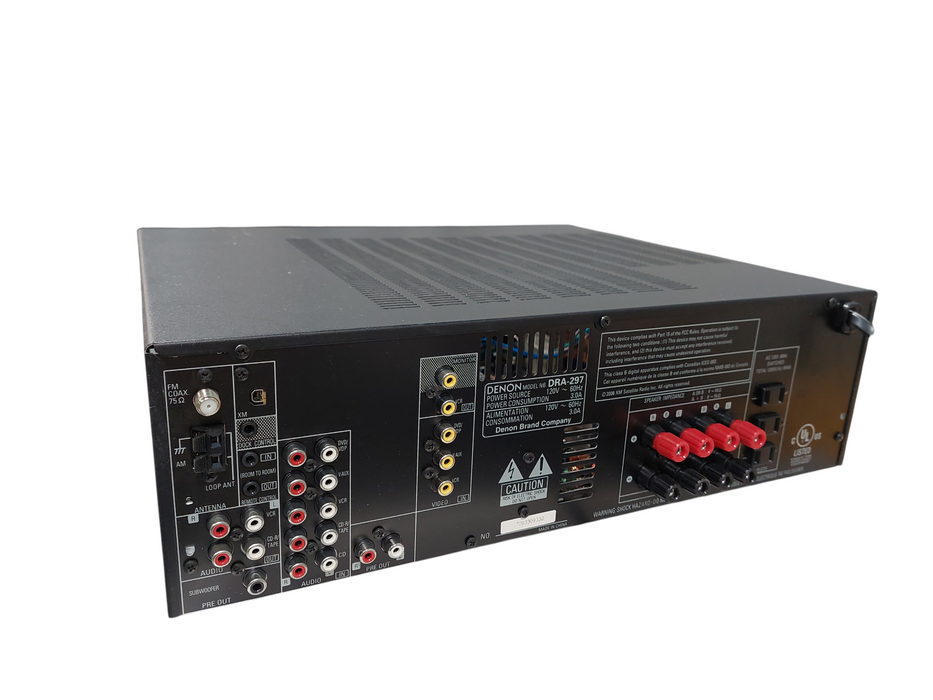 DENON AM/FM Stereo Receiver Model: DRA-297 =