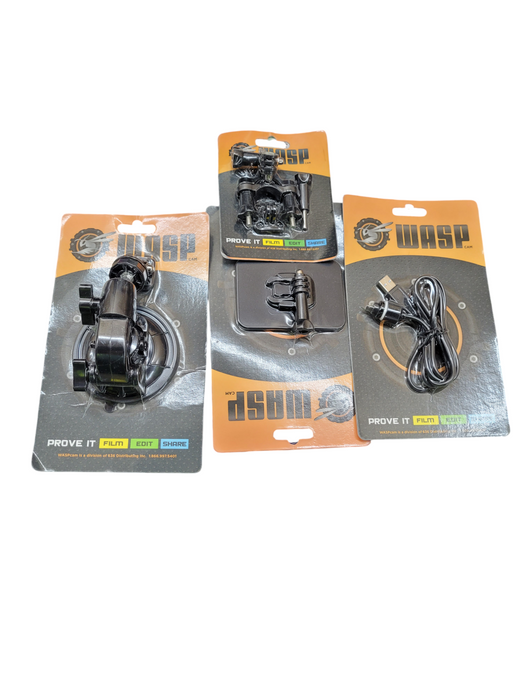 LOT 12x WASPcam Accessory Bundle