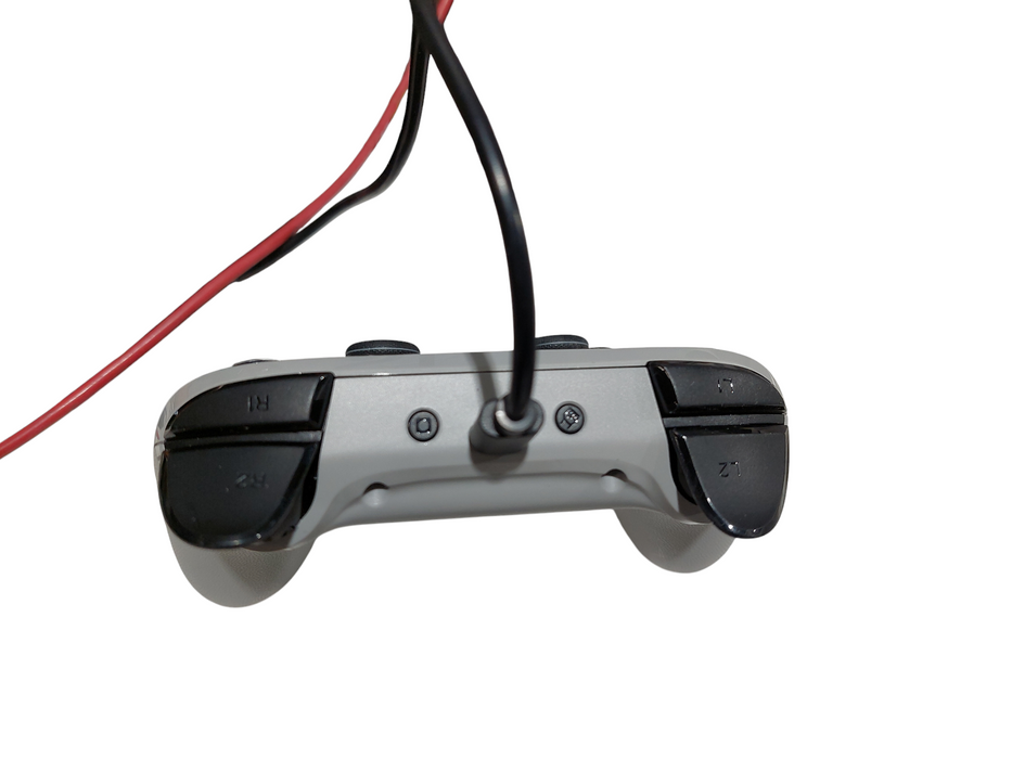 Grey Retro Fighter Wireless Gamepad Controller for PS1,PS2 ,PS3 =