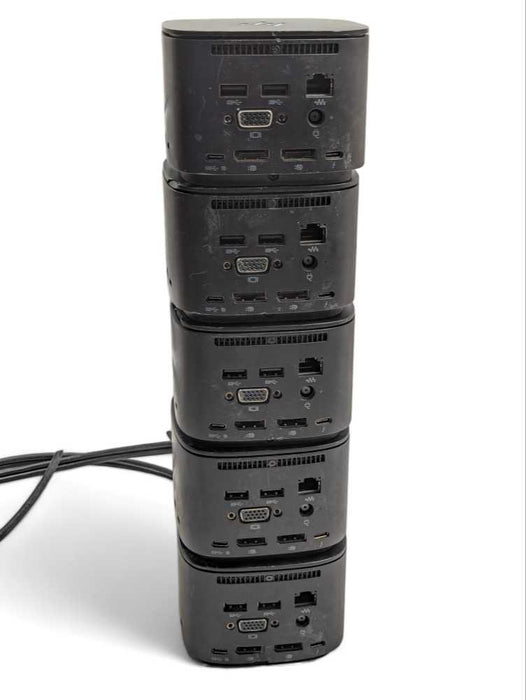 Lot of 5x HP Thunderbolt Dock G2 Laptop Docking Stations Please READ  -