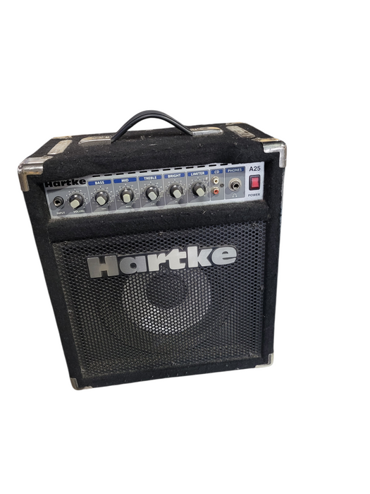 Hartke A25 Bass Combo Amp 25 Watts 8" Aluminum Cone Driver