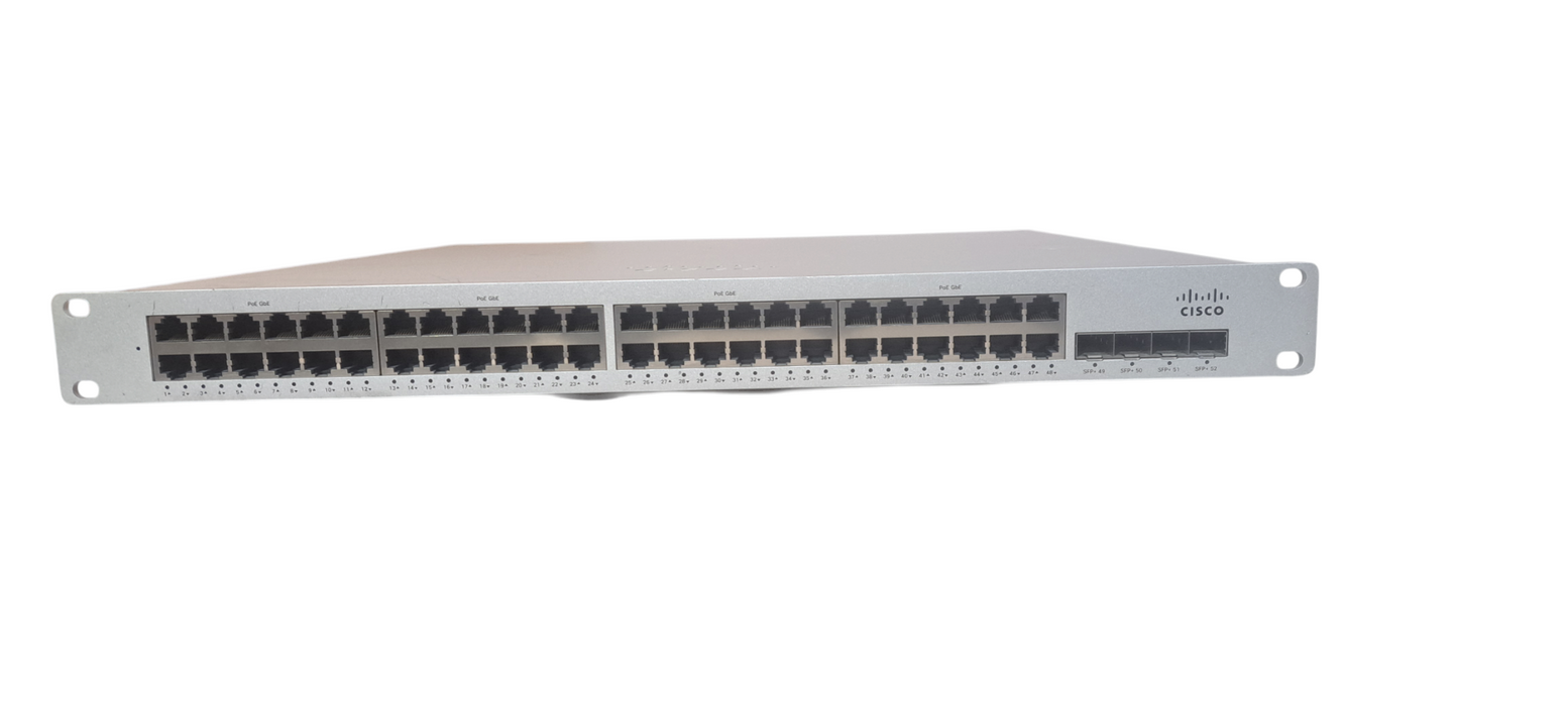 Cisco Meraki MS350-48FP Gigabit Ethernet PoE Switch W/1025W PSU| Unclaimed Q