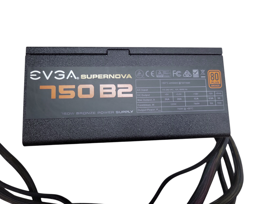 EVGA 750W Semi-Modular PSU (110-B2-0750) %