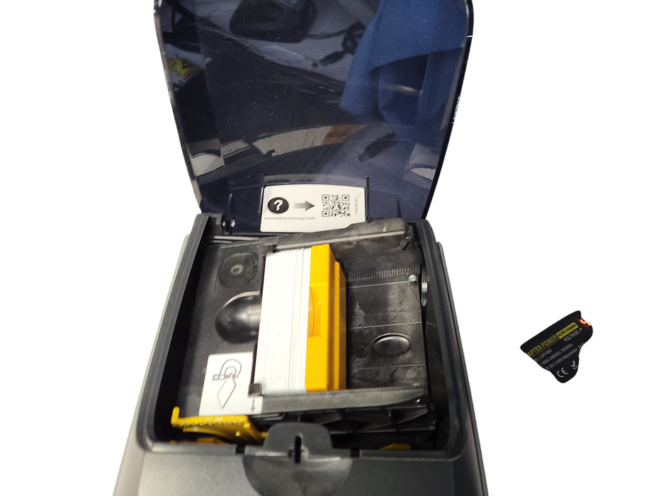 ZEBRA ZXP SERIES 1 USB ID CARD THERMAL PRINTER READ $