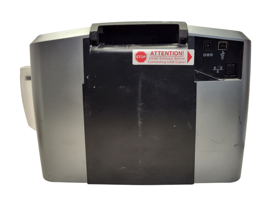 HID FARGO DTC1000 X001800-1 Thermal Transfer Color ID Card Printer $