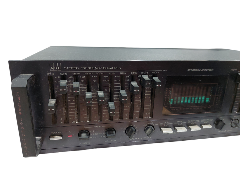 ADC Sound Shaper 30 Stereo Frequency Equalizer Spectrum Analyzer Model:SS30 =