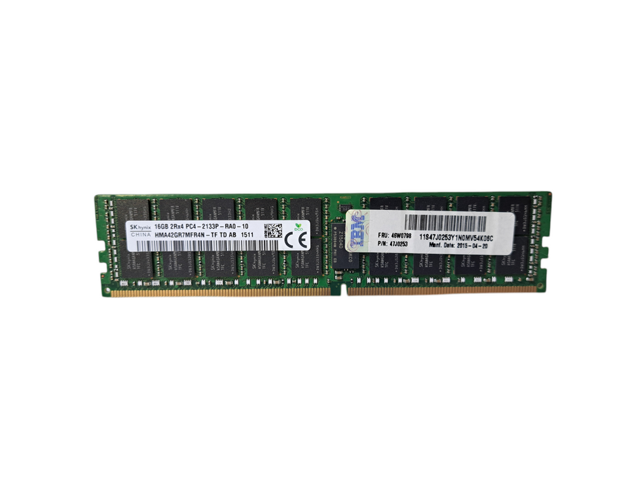 SK Hynix 16GB 2Rx4 PC4-2133P-RA0-10 | DDR4 Server Memory Q