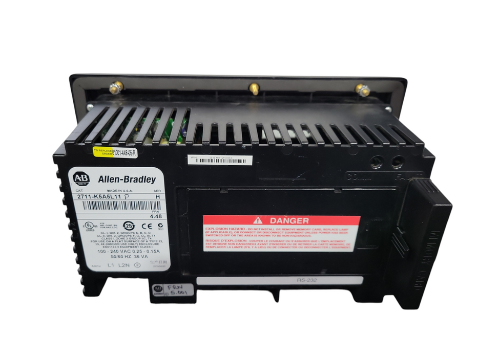 Allen Bradley 2711-K5A5L11 PowerFlex 7000 5.5" !