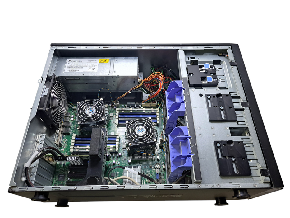 Lenovo ThinkServer TD340 | 2x Xeon E5-2407 v2 @2.40GHz, 16GB DDR3, 9240-8i