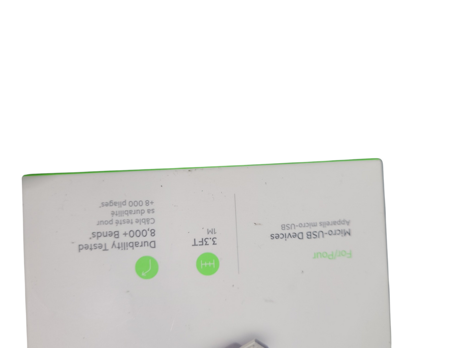 Lot 4x Belkin BOOST CHARGE USB-A to Micro USB ChargeSync Cable 3ft Q