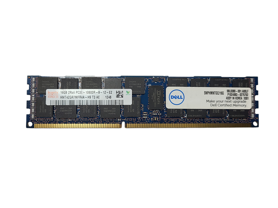 Assorted brands 16GB PC3L-10600R Server Memory Q$