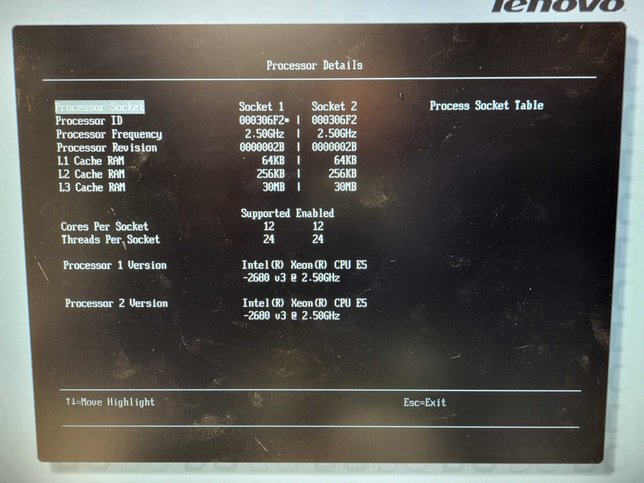 Lenovo x3650 M5 2U 8x 2.5" | 2x Xeon E5-2680 v3 @2.50GHz 16GB DDR4, M5210 $