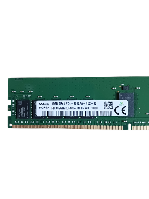 Hynix HMA82GR7CJR8N-XN 16GB 2Rx8 DDR4 PC4-3200AA ECC Registered Memory Q