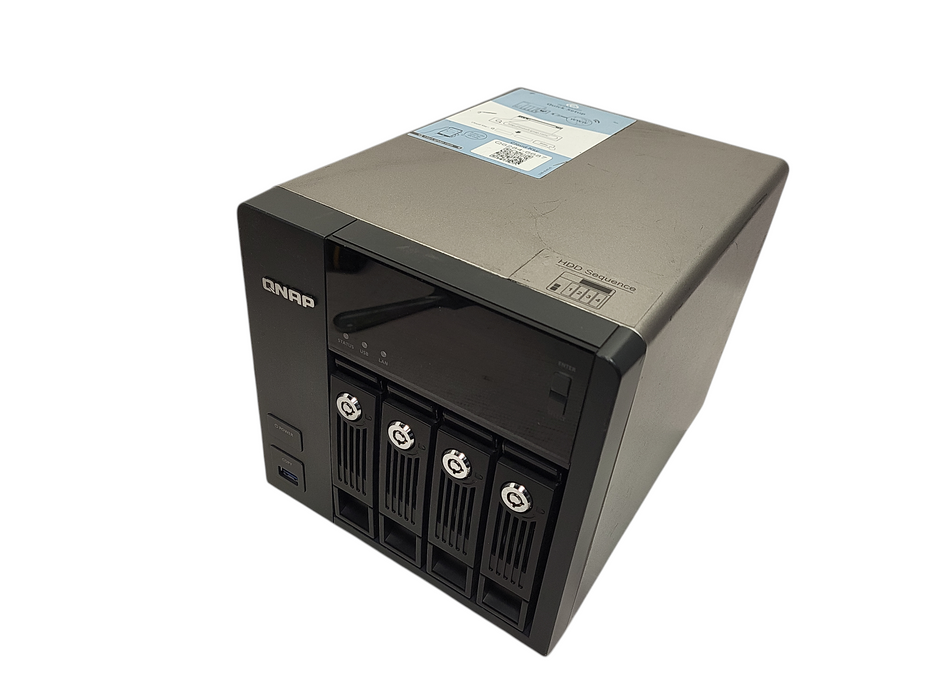 QNAP TVS-471 4-Bay NAS w/ 2x 1TB 3.5" HDDs $