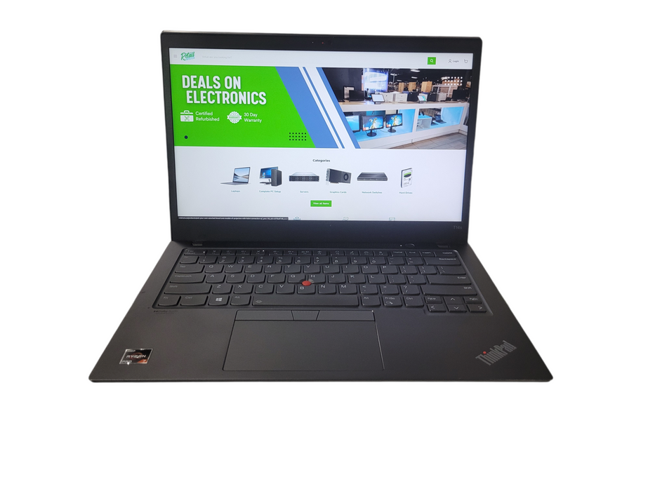 ThinkPad T14S Gen 2 Touch| Ryzen 7 PRO 5850U @1.90GHz 16GB DDR4 256GB NVMe  Lap200