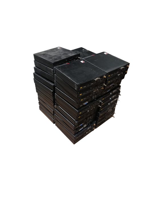 Lot of 42x Assorted AMD Lenovo & HP USFF Desktops (AMD-13)